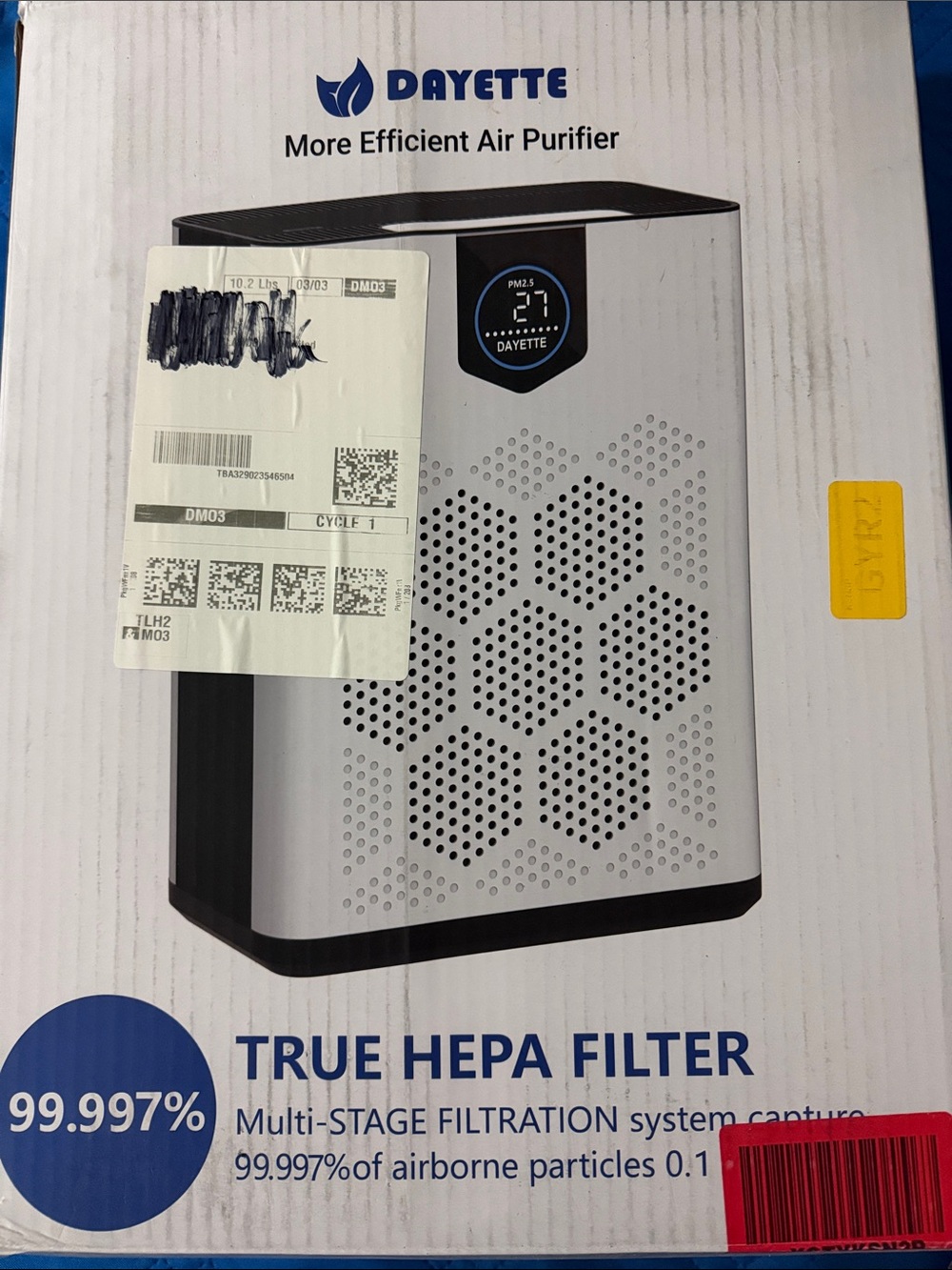 Dayette True HEPA Air Purifier - Multi-Stage Filtration